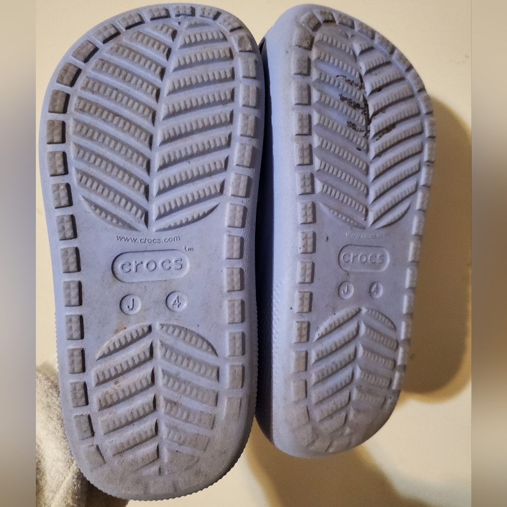 CROCS Classic Crush Platform Chunky  Clog Periwinkle Womens 6 - Picture 7 of 7